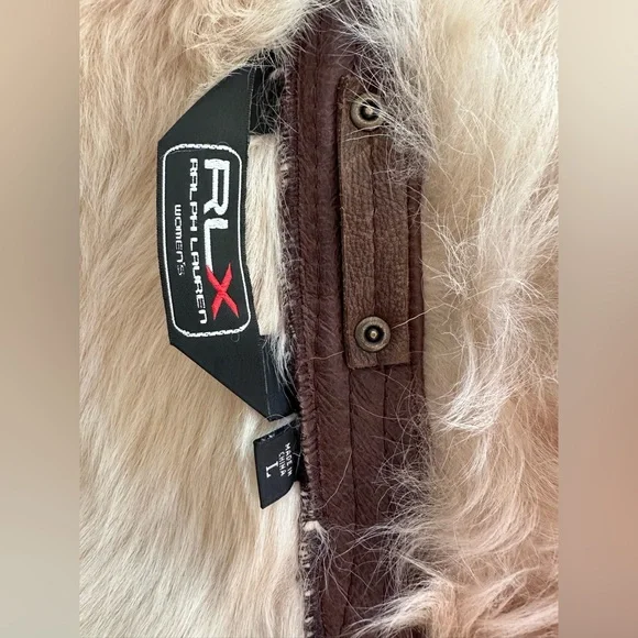 Ralph Lauren 100% sheep skin shearling coat - Picture 7 of 9